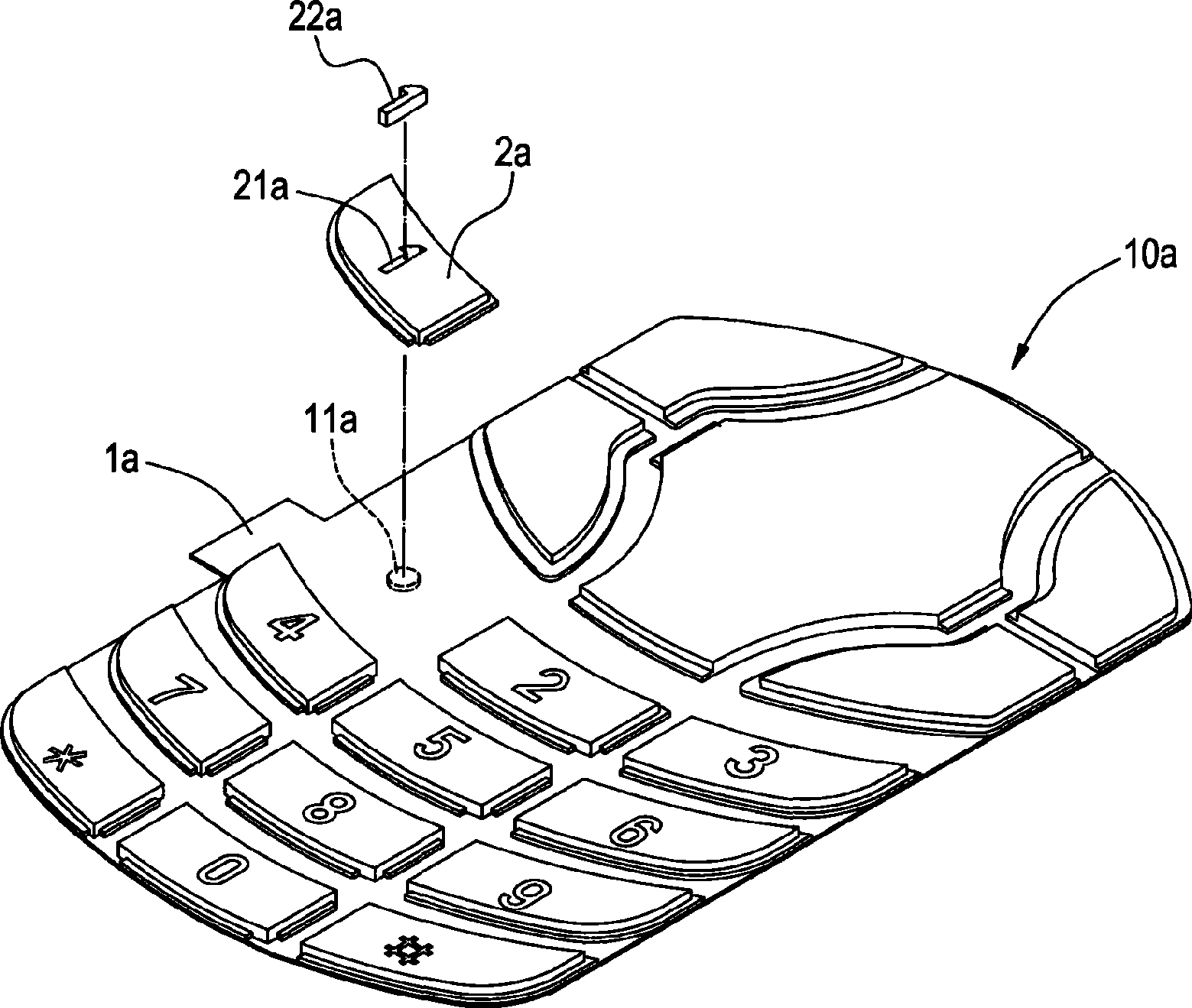 Preparation method for metal keystroke panel with multi-group micropores