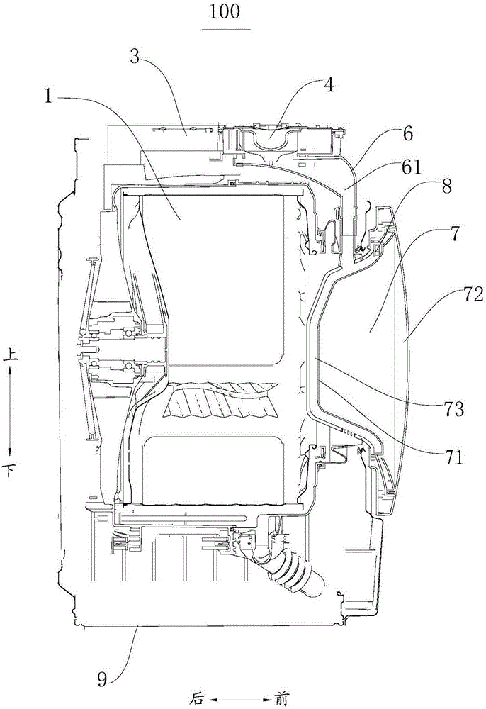 Roller washing machine