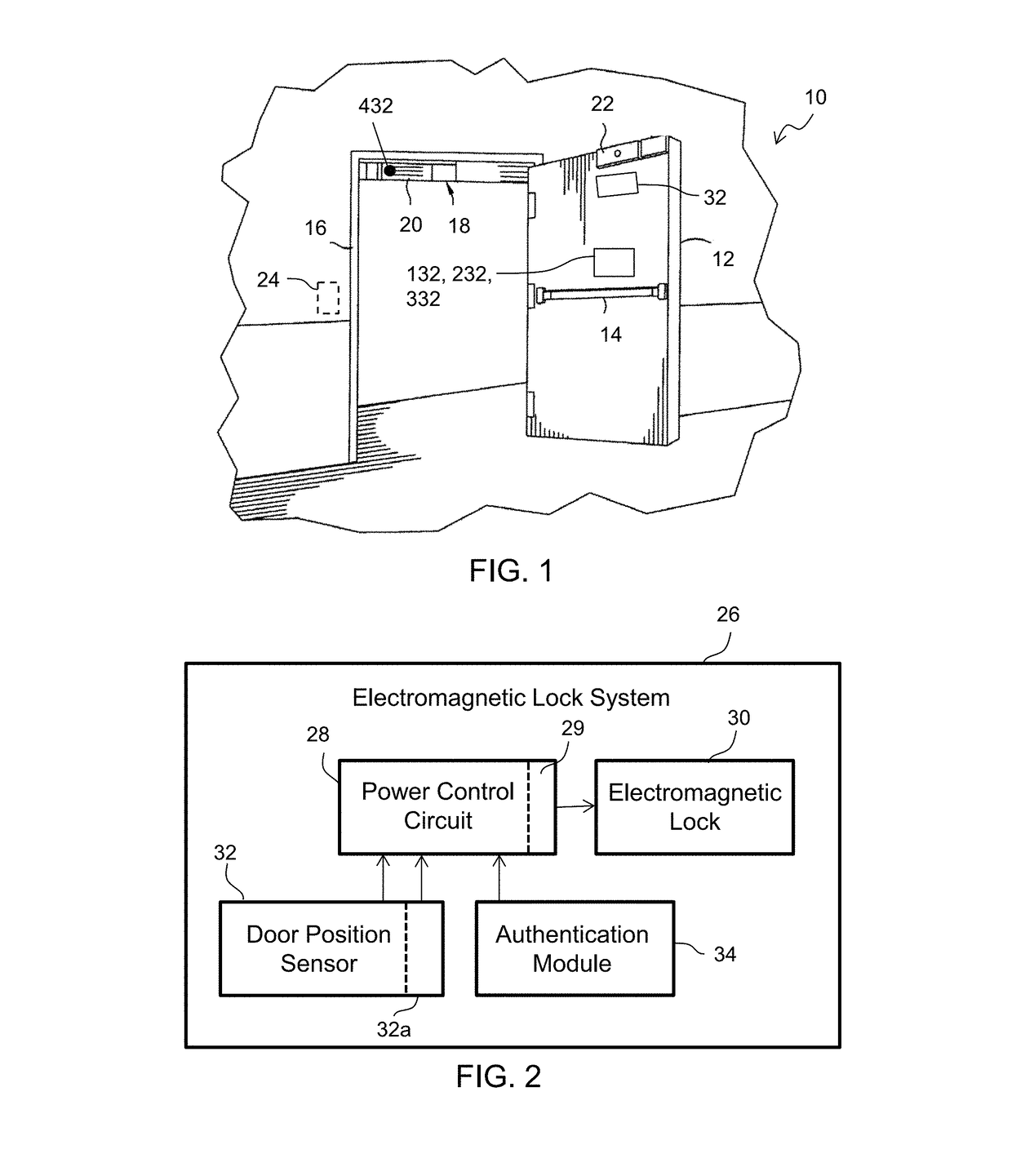 Reduced power consumption electromagnetic lock