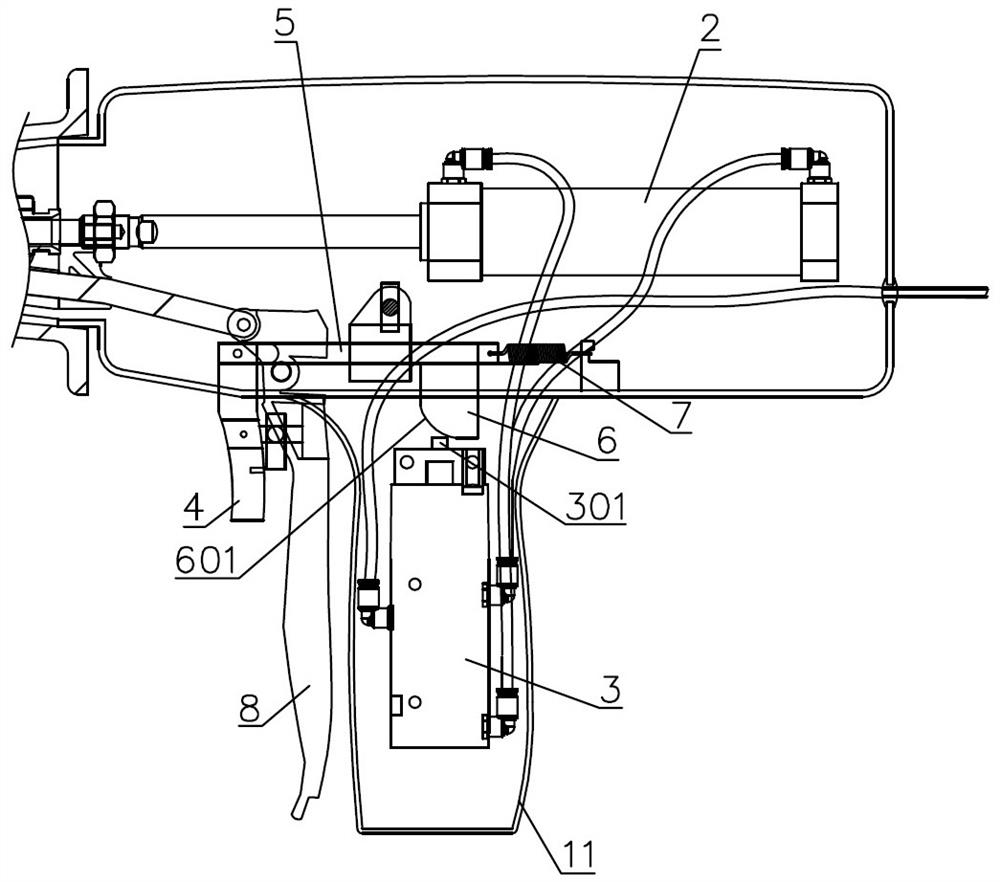 Pneumatic endoscope anastomat