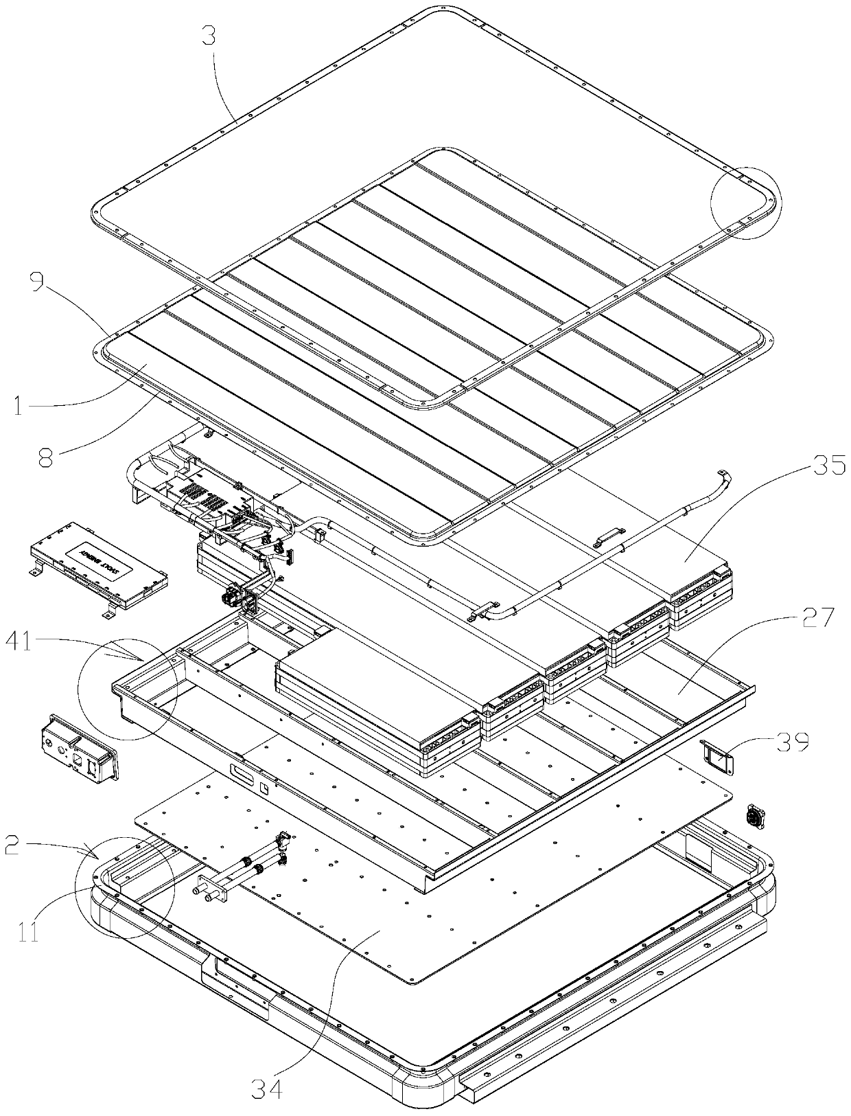 Accommodating support shell, battery pack and vehicle