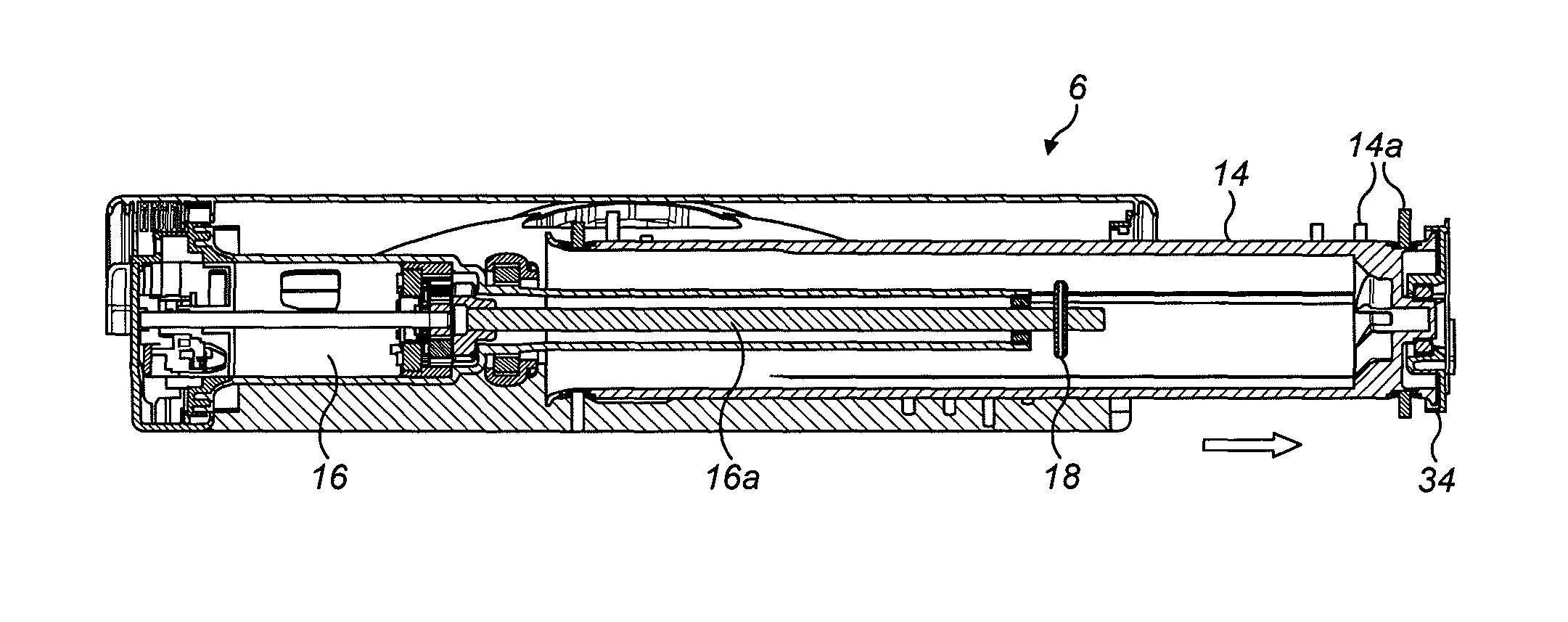 Cleaner head for a vacuum cleaner