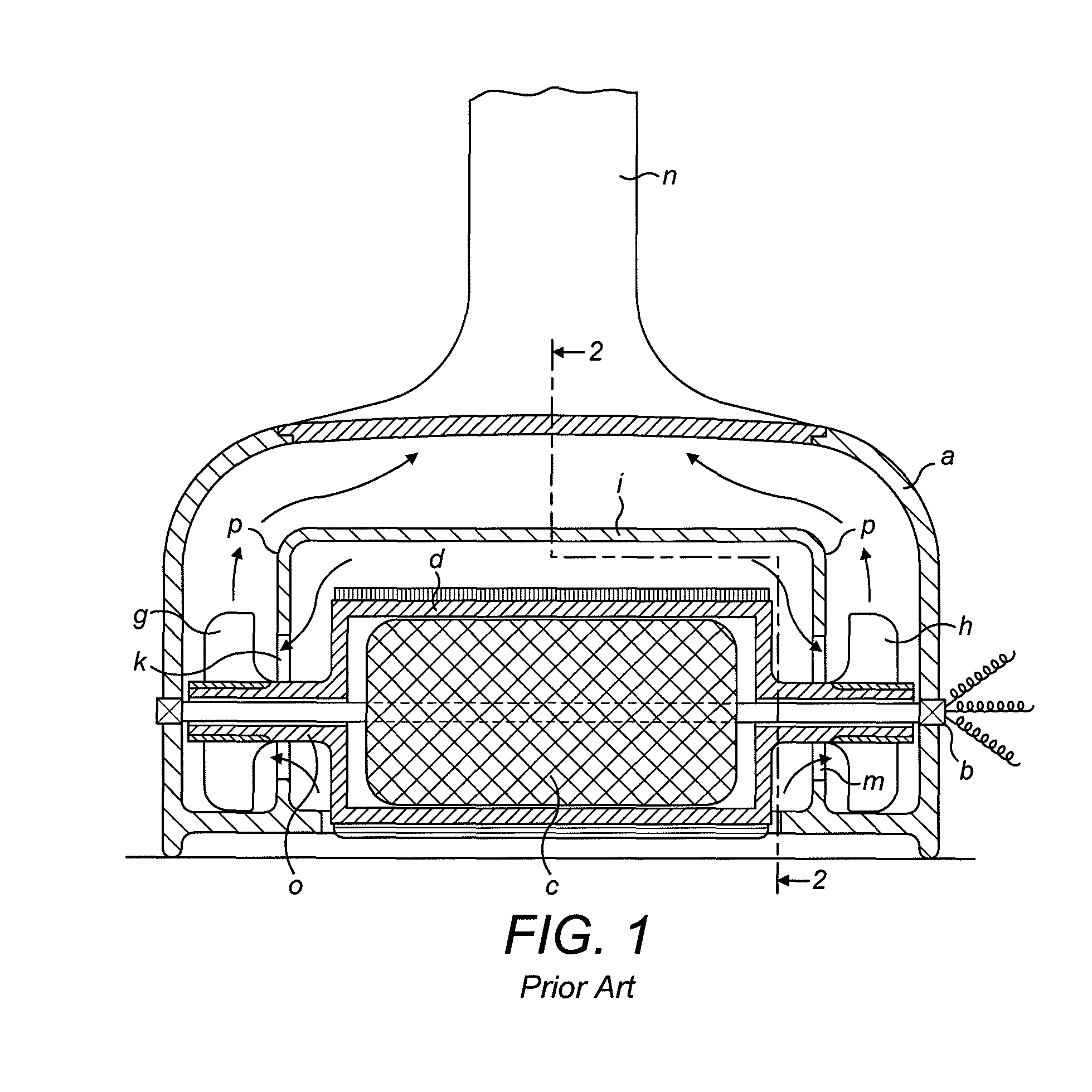 Cleaner head for a vacuum cleaner