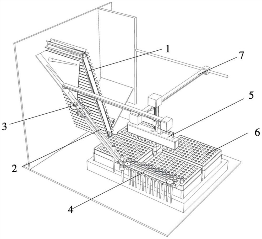 Automatic sorting instrument for small medical instrument suckers