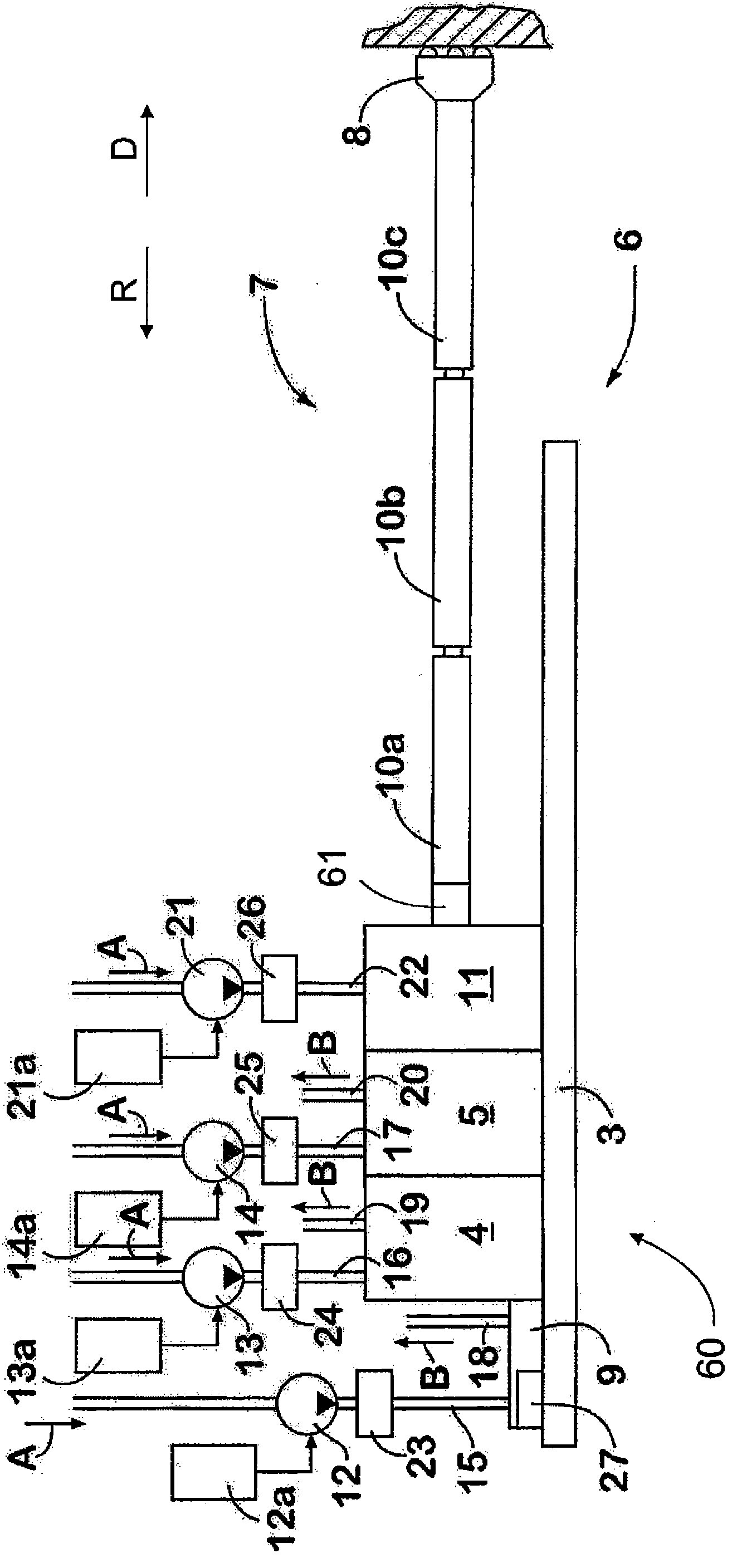 Drilling unit, method for slot drilling and slotting device