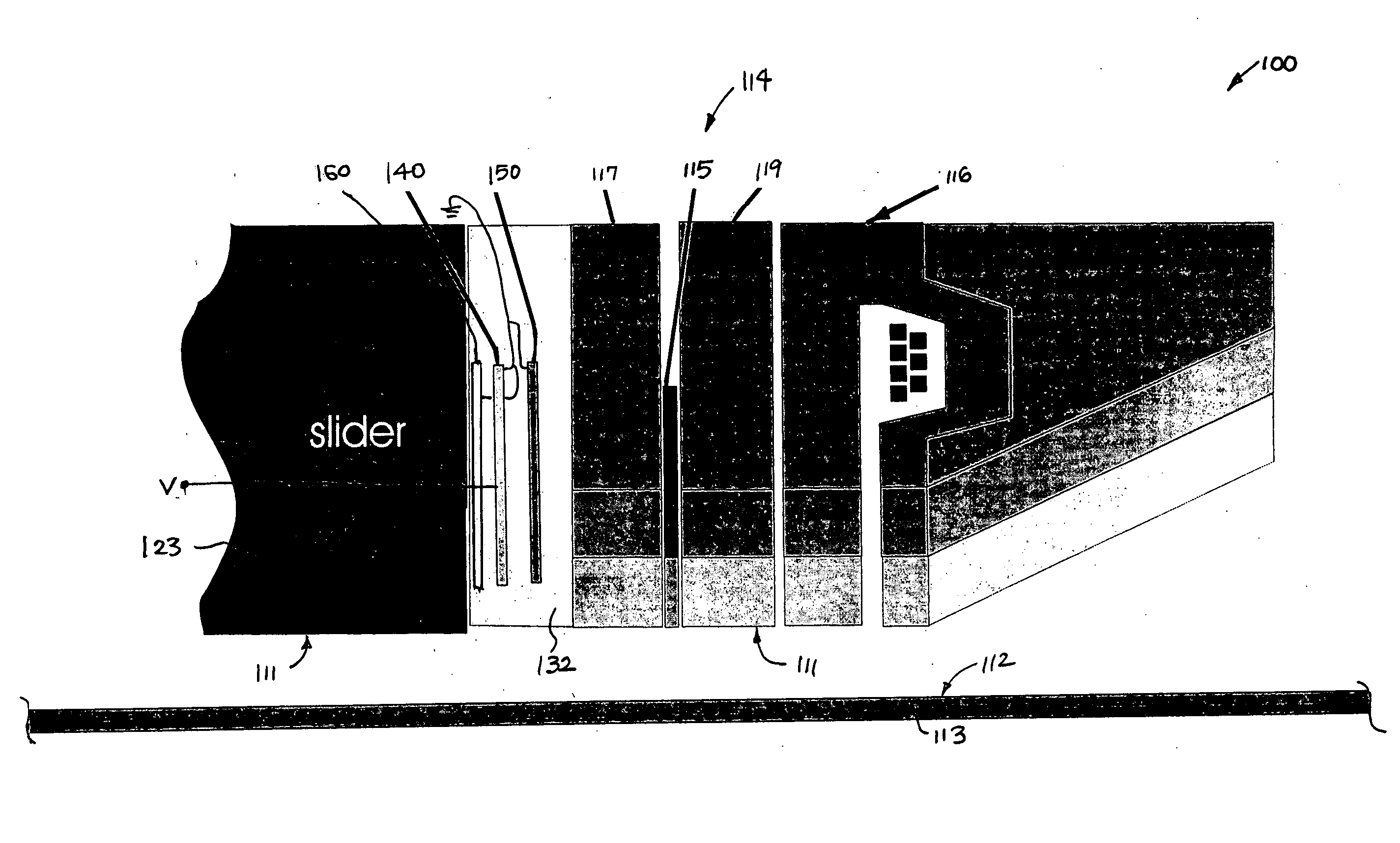 Eliminating ESD exposure for read/write head with heating element