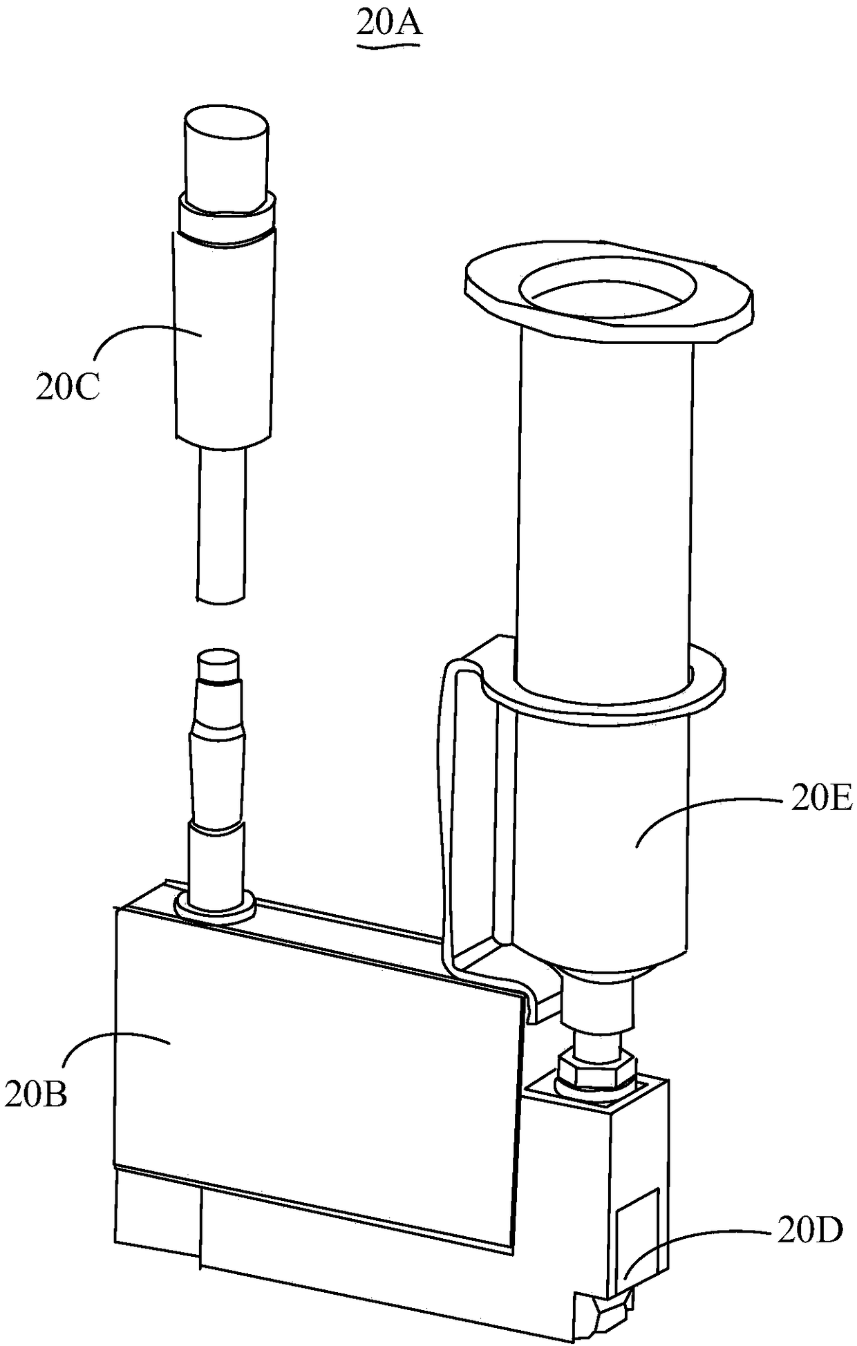 Coating mechanism, coating process and display panel