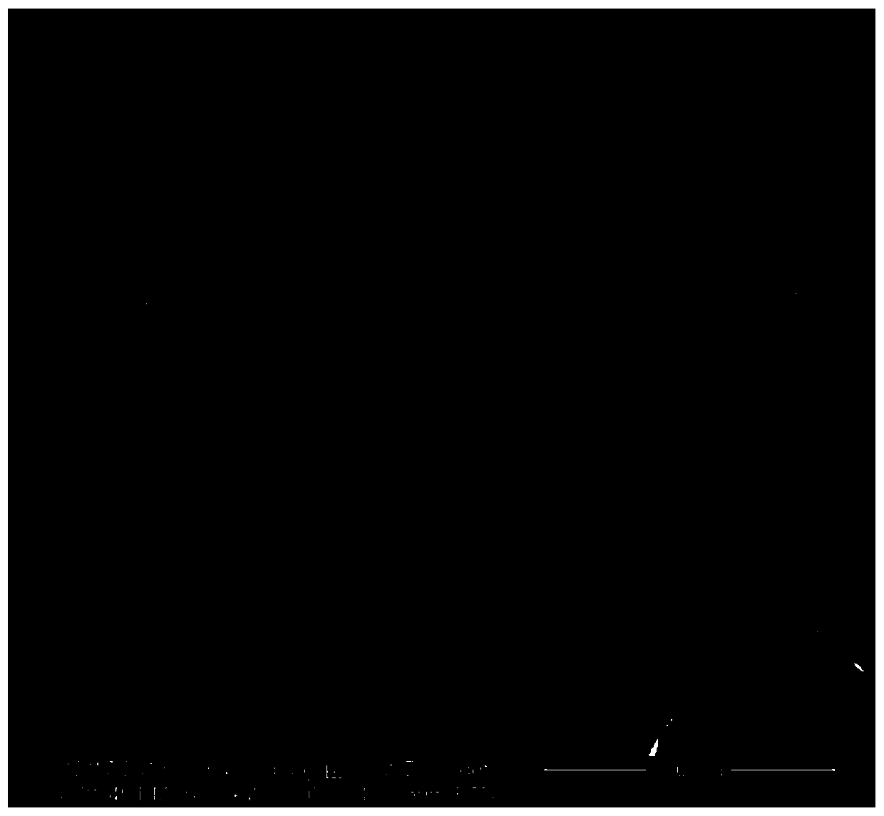 Method for testing thickness of oxide layer on surface of micro-nano aluminum ball