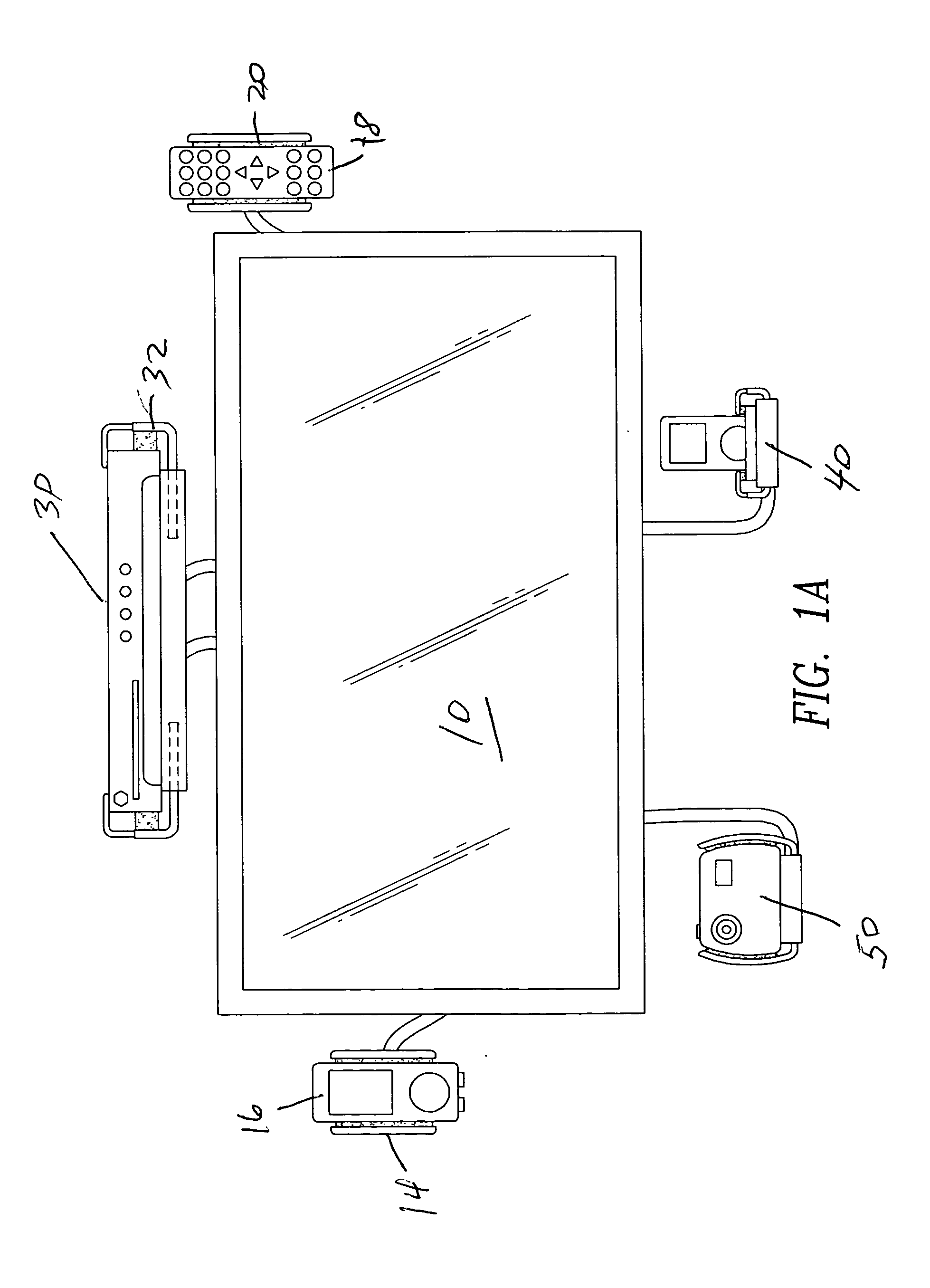 Universal holder and flexible member for mounting, holding, and adjustably positioning electronic products and accessories