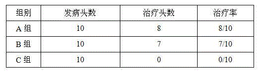 Medicine-core type feed resistant to swine viral diseases and preparation method of medicine-core type feed