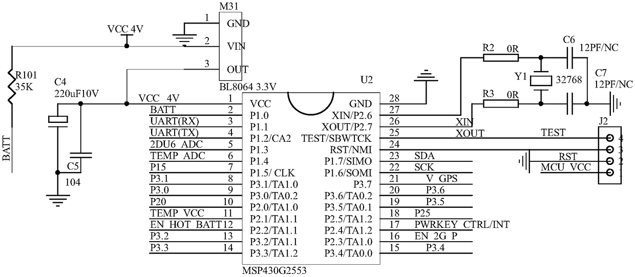 A self-powered vehicle information acquisition system