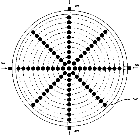 Non-contact silicon wafer deformation compensation device and method based on electrostatic effect