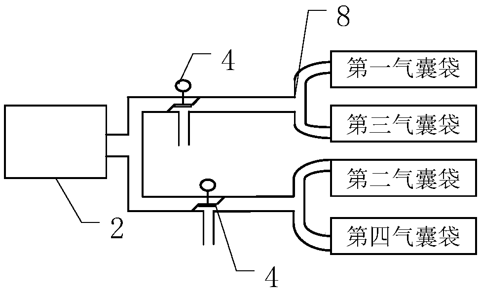 Integrated device for air wave pressure therapy and dynamic monitoring of pulse and blood pressure