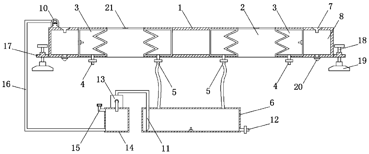 Integrated cooker energy-saving cleaning device with energy-saving function