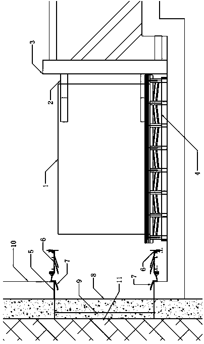 Construction method for balance originating of earth pressure balance shield machine