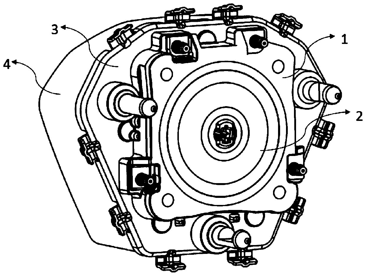 Steering wheel damping module