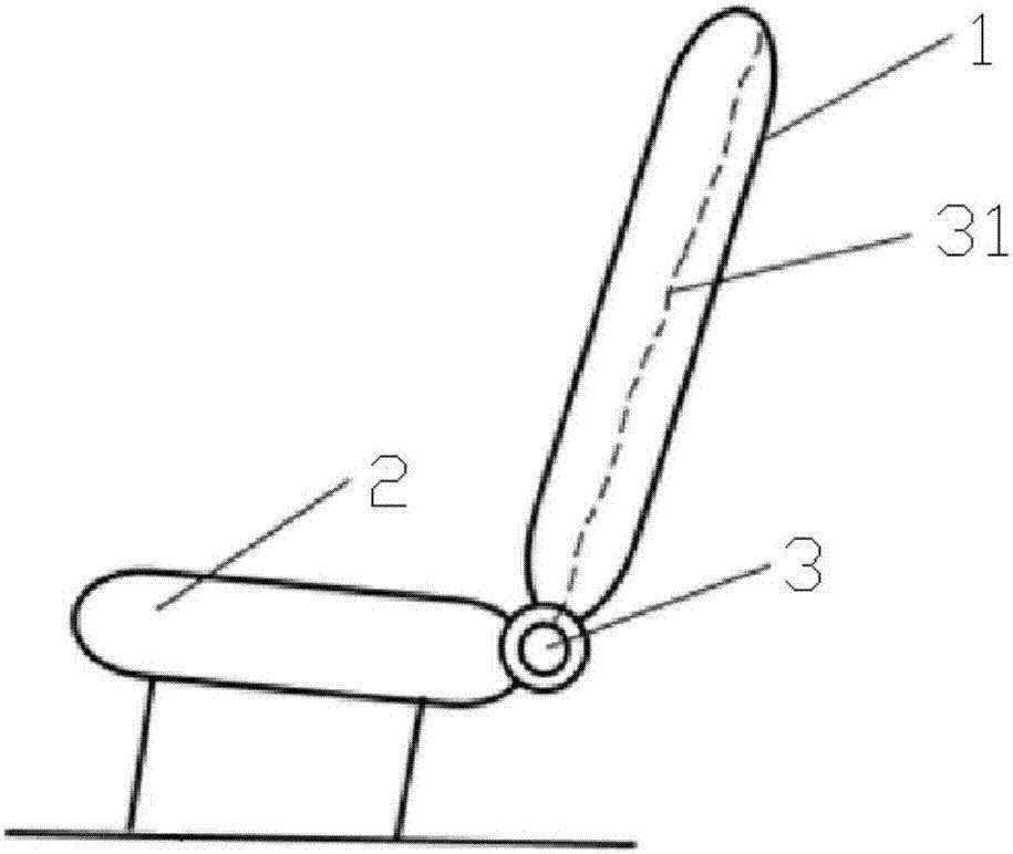 Rotation lock structure used for car seat