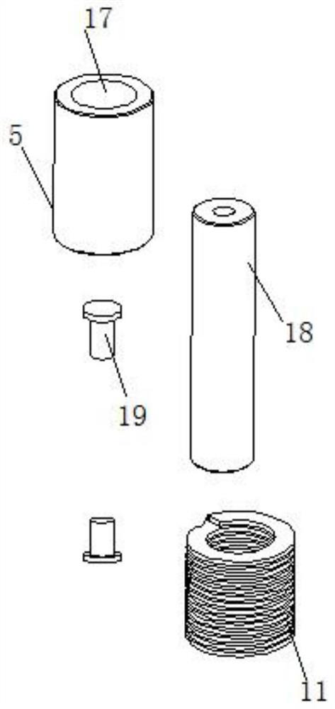 A high-permeability and weather-resistant automotive lampshade mold processing fixing mechanism