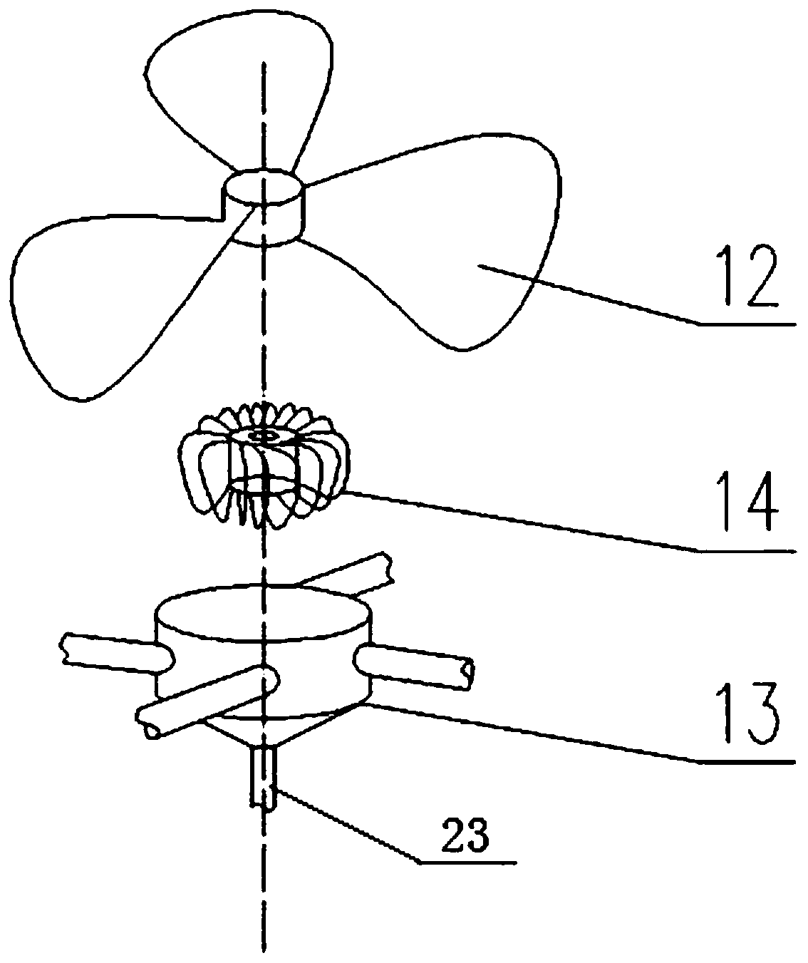 Evaporative cooling air conditioning system for hot pot table