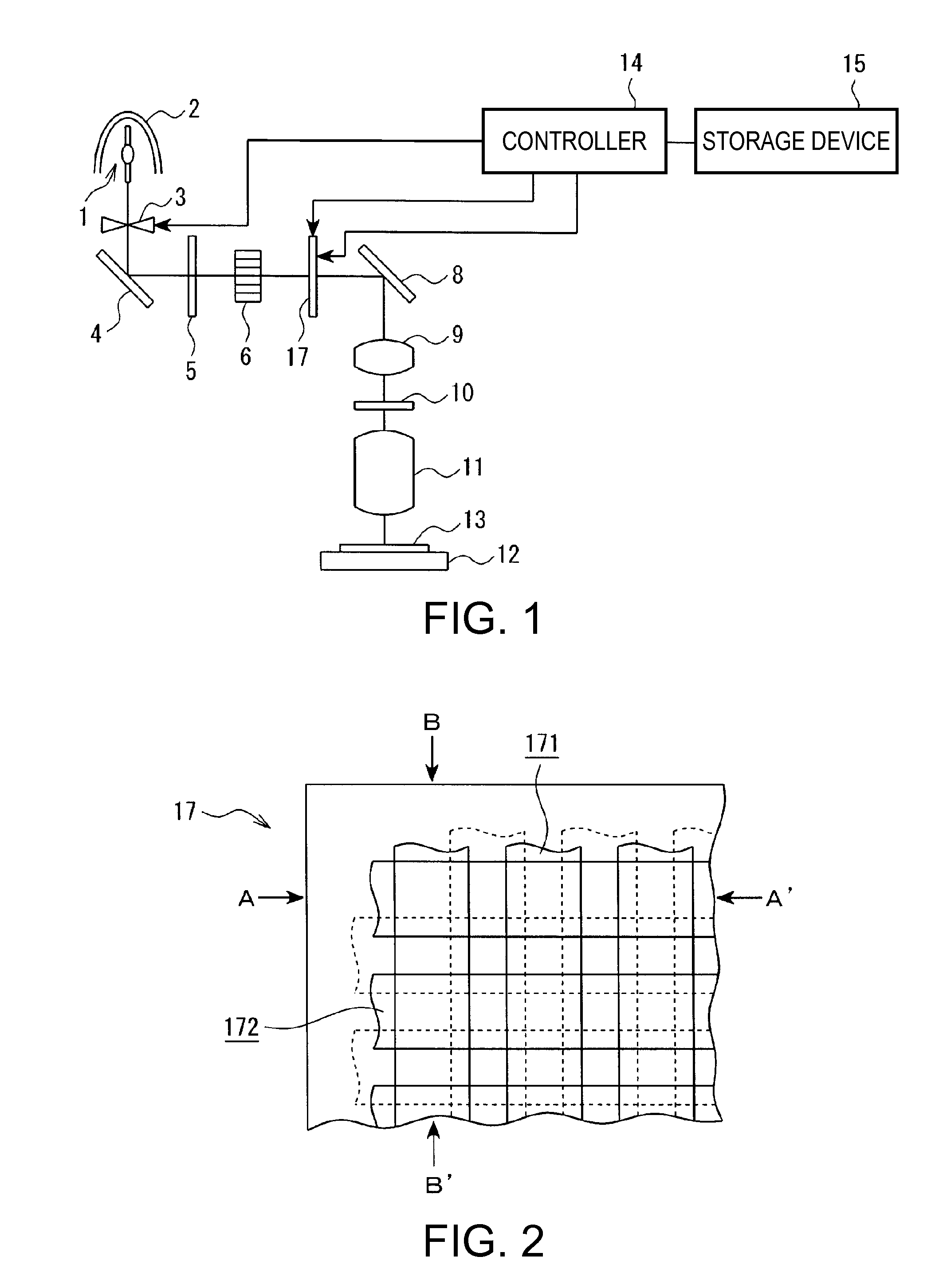 Liquid crystal blind, method of manufacturing semiconductor device using the same, and reduced projection exposure apparatus