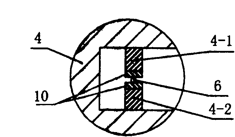 Optical fiber sensing device based on functional material