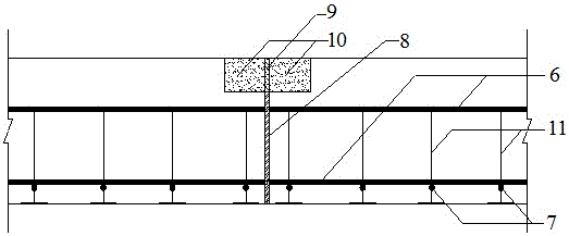 Double-layer reinforced concrete pavement structure suitable for pluvial region urban road