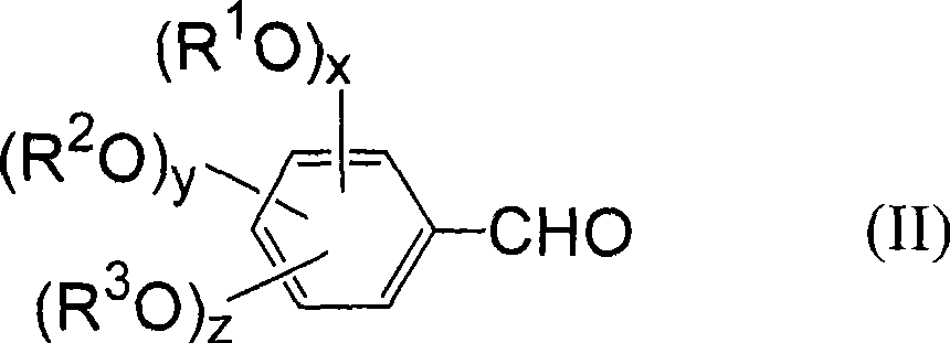 Process for production of benzaldehyde co.mpound