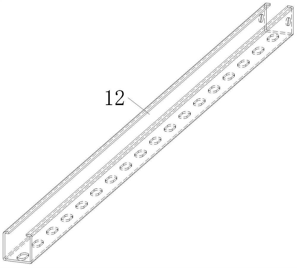 Flexible supporting system for transformer iron core