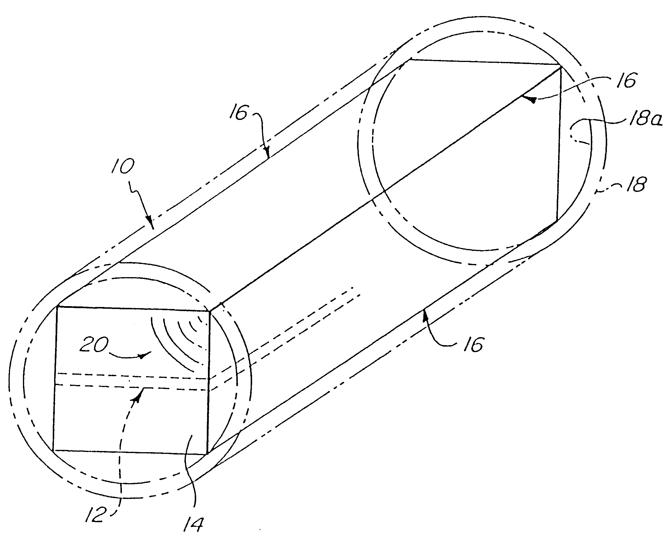 Shock-resistant electronic circuit assembly