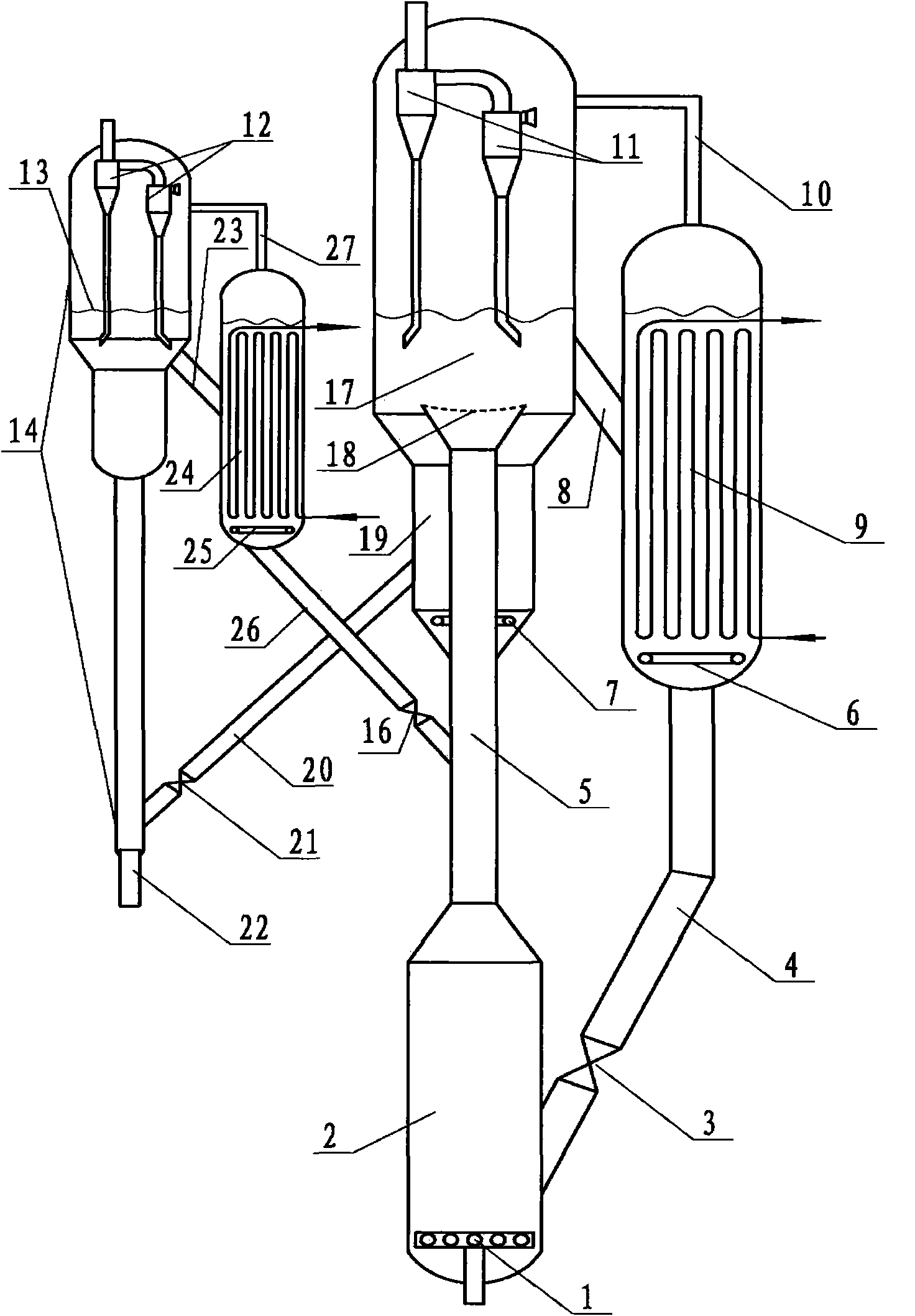 Method for preparing light olefins from alcohols