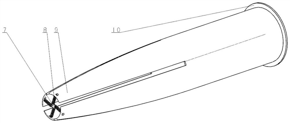 A sleeve-type deceleration anti-collision recovery pipe for Auv recovery