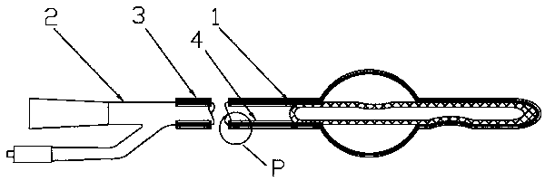 Catheter with super-lubricity antibacterial coatings and manufacturing method for catheter