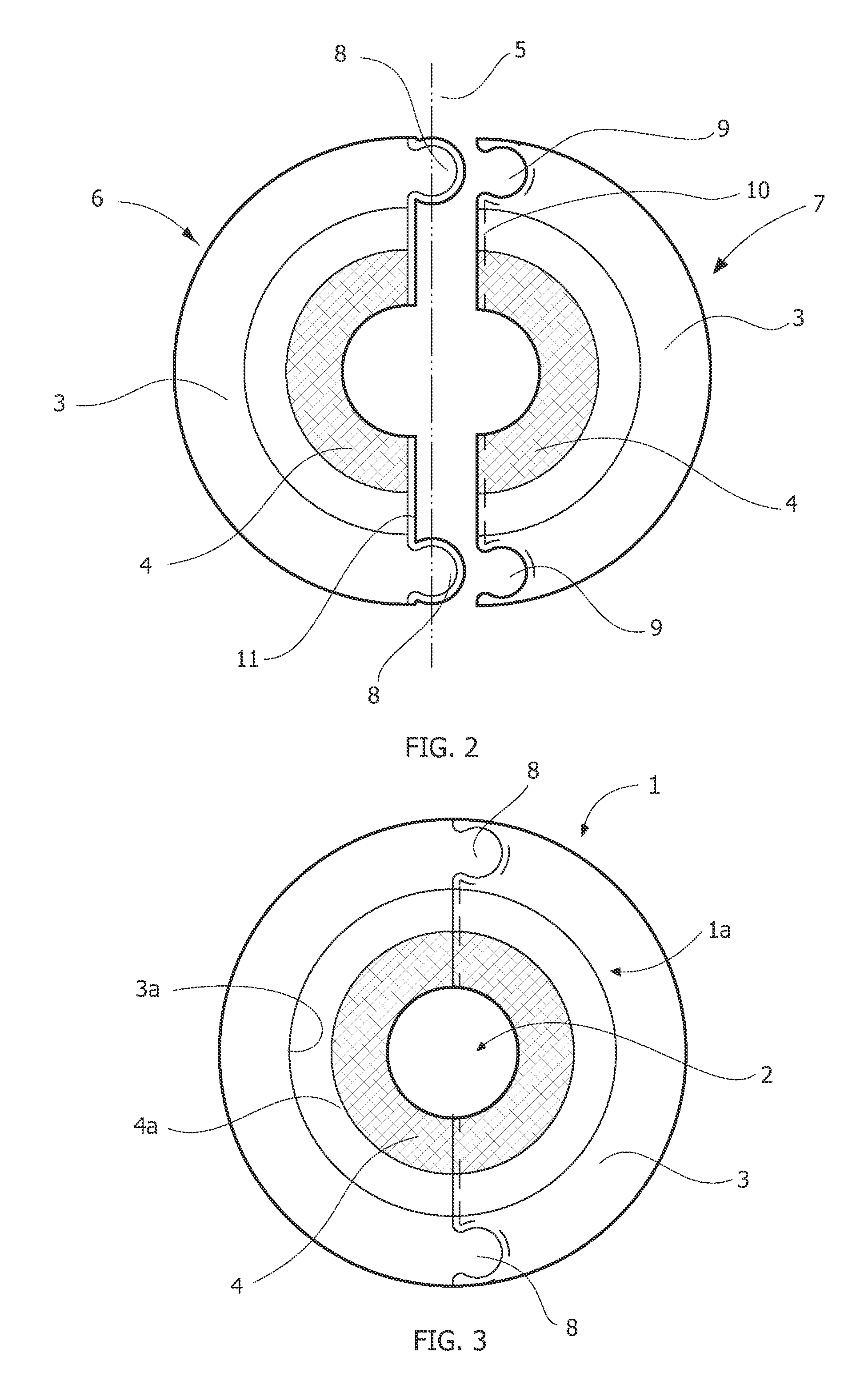 Idler roll seal