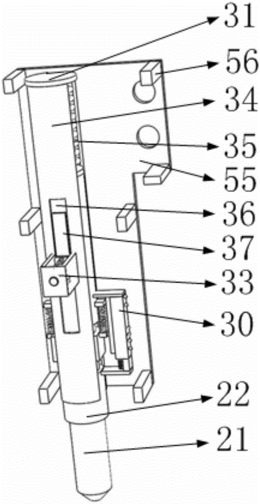 Small-amplitude tracking type breaking hammer