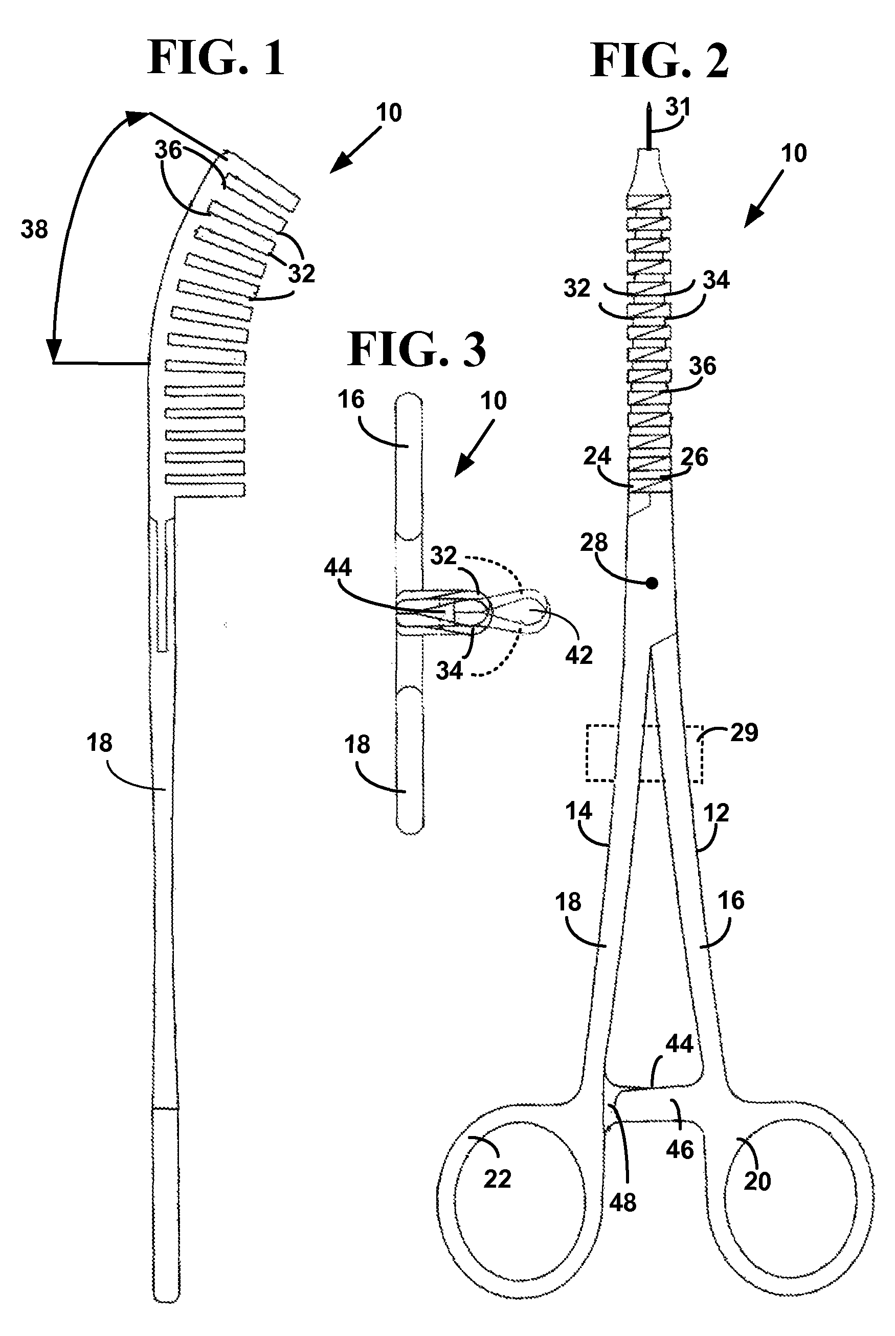Tissue grasping forceps and localizing needle holder