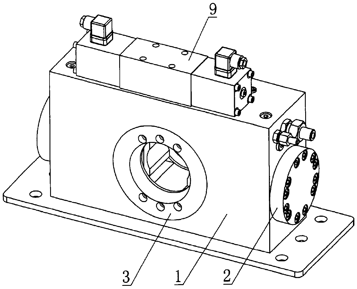 Torsion locking and releasing device of Hopkinson torsion bar