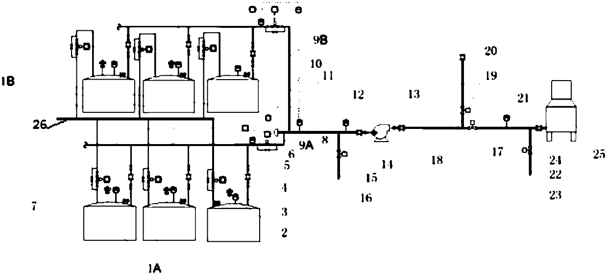 Safety control method of storage tank VOCs discharging open flame equipment