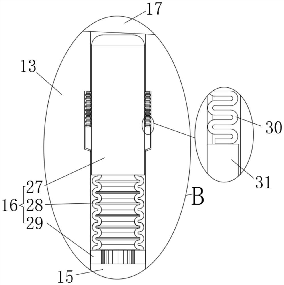 An operating frame with a circular shoe mold