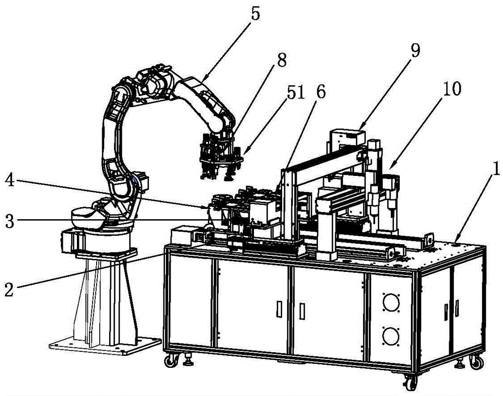 Automatic assembling machine for intelligent watches