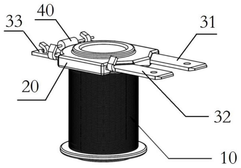 A solenoid valve coil assembly