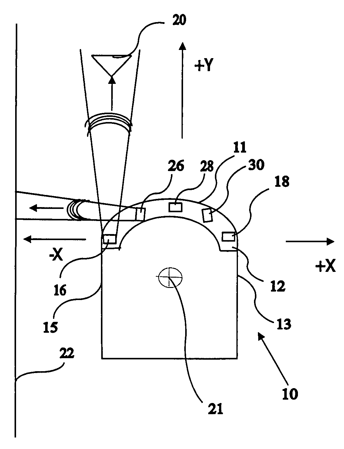 Mobile vehicle sensor array