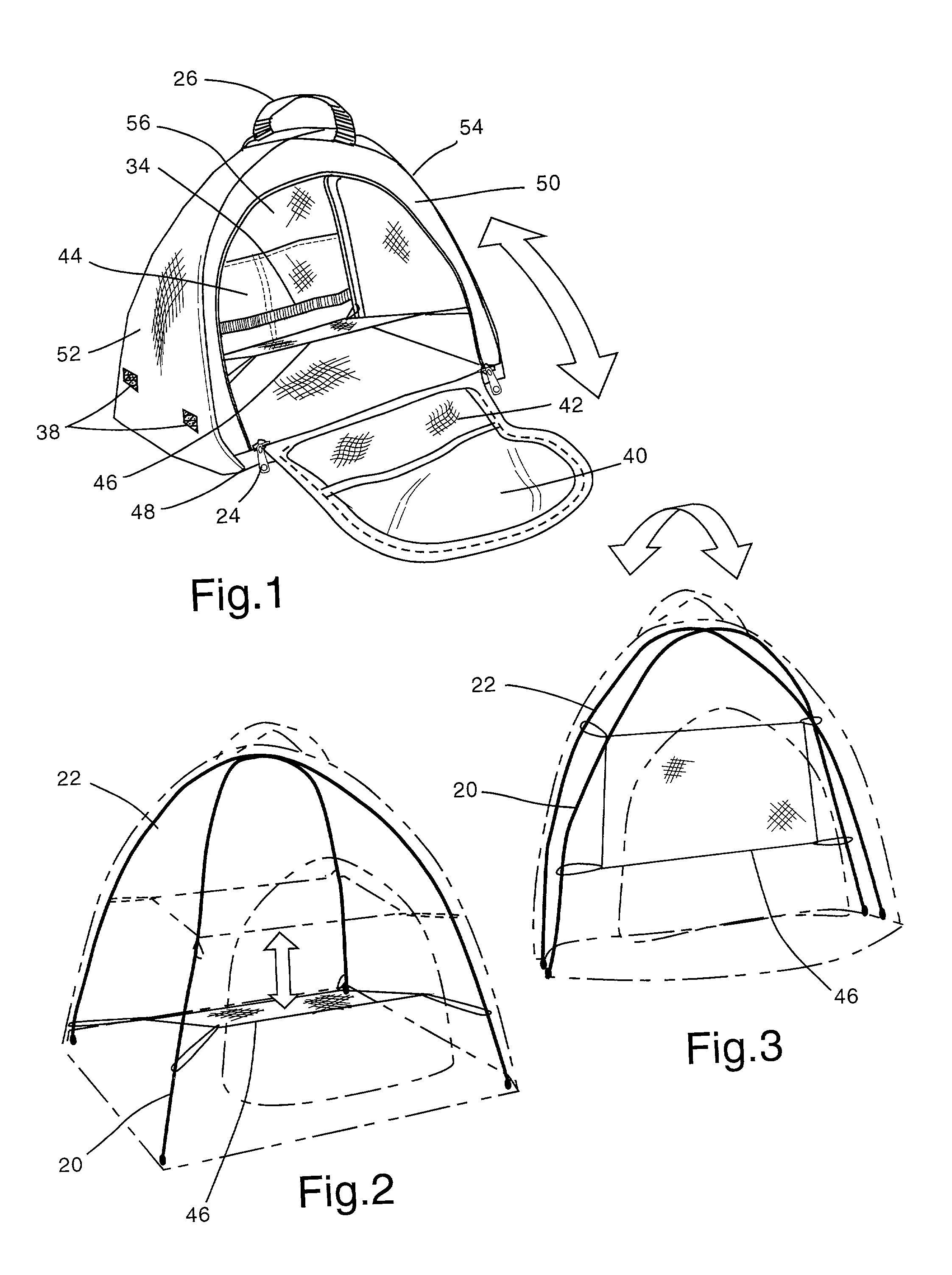 Pop-up electronic equipment enclosure