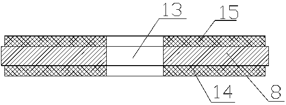 Magneto-rheological elastomer double outlet rod single ring film damper