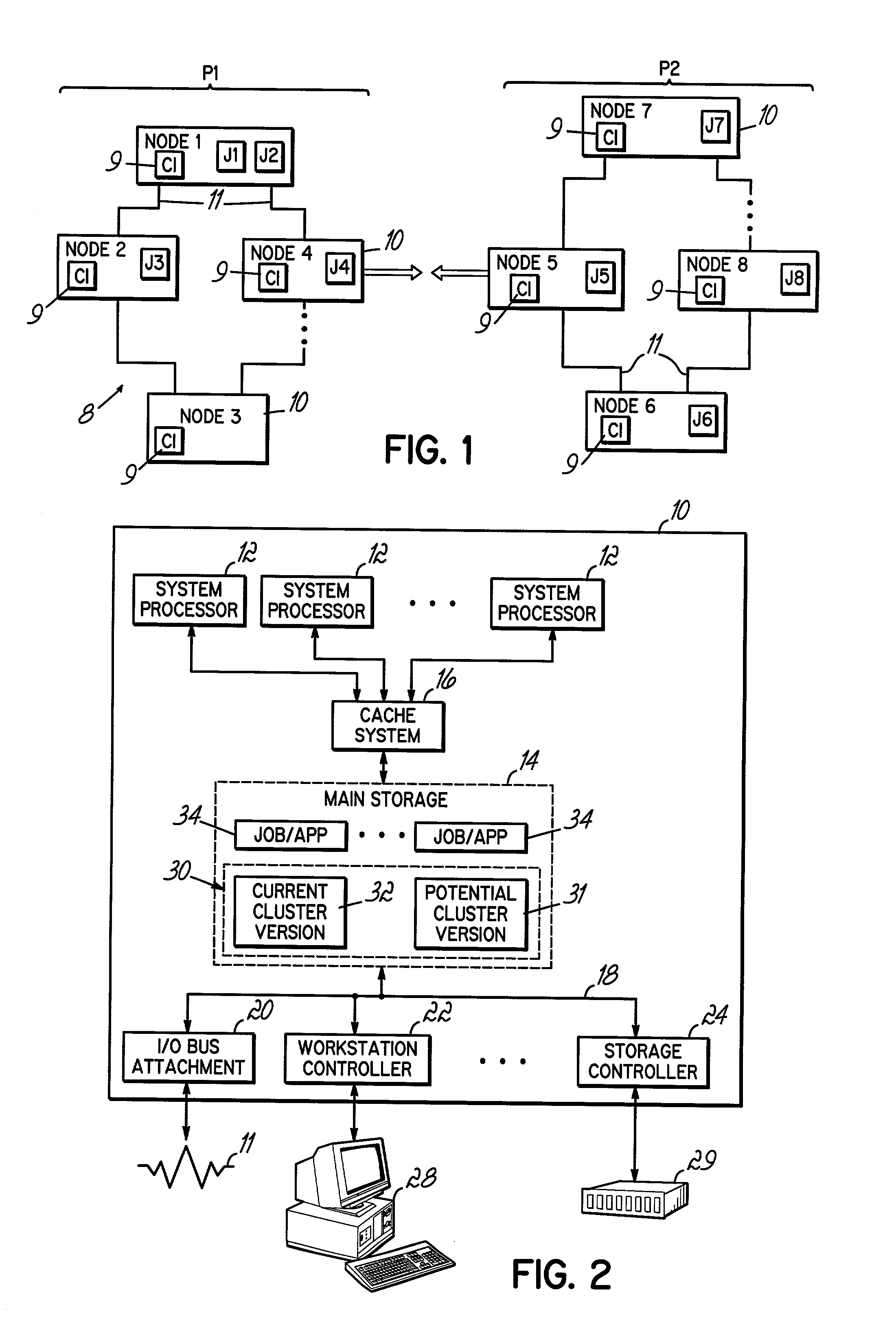 Dynamic cluster versioning for a group