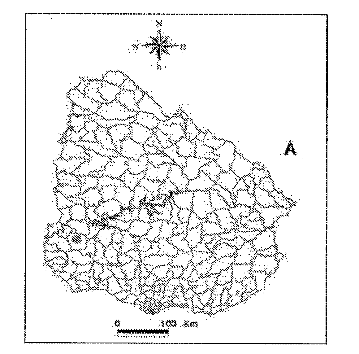 Method of identifying clusters and connectivity between clusters