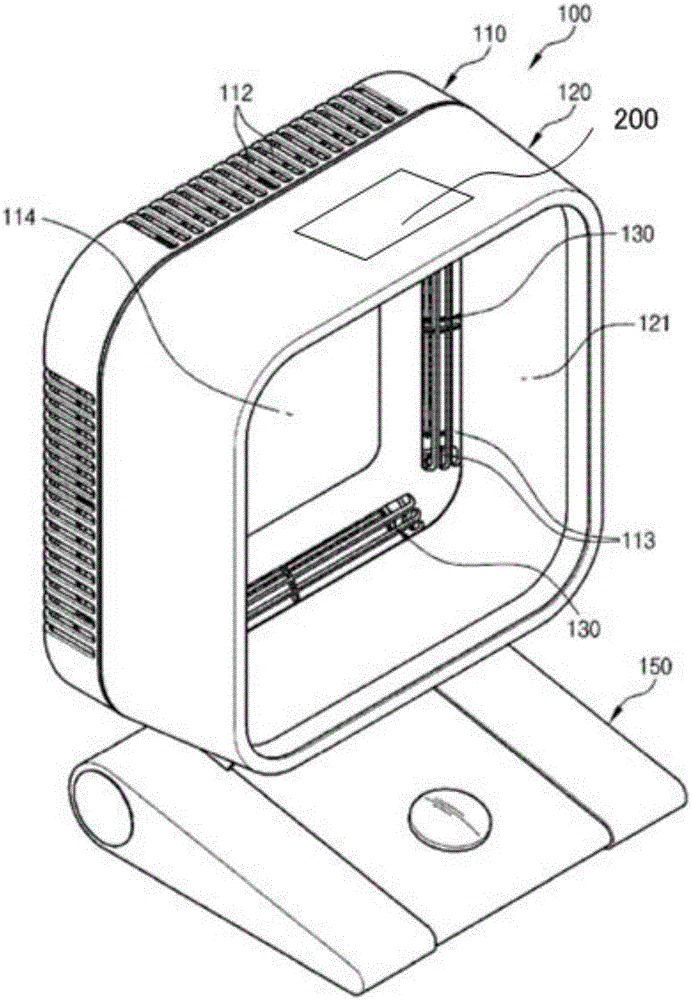 Electric fan with air monitoring function