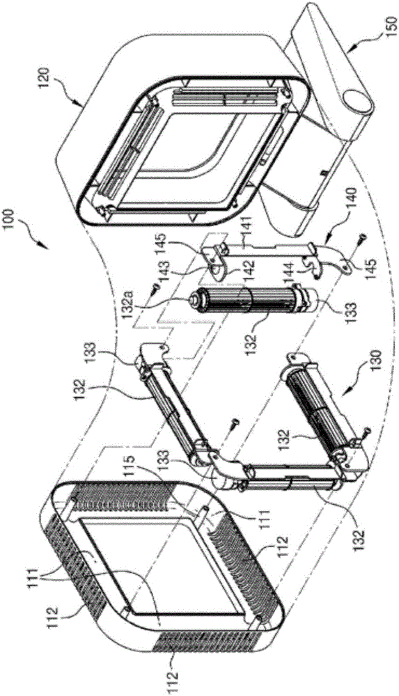 Electric fan with air monitoring function