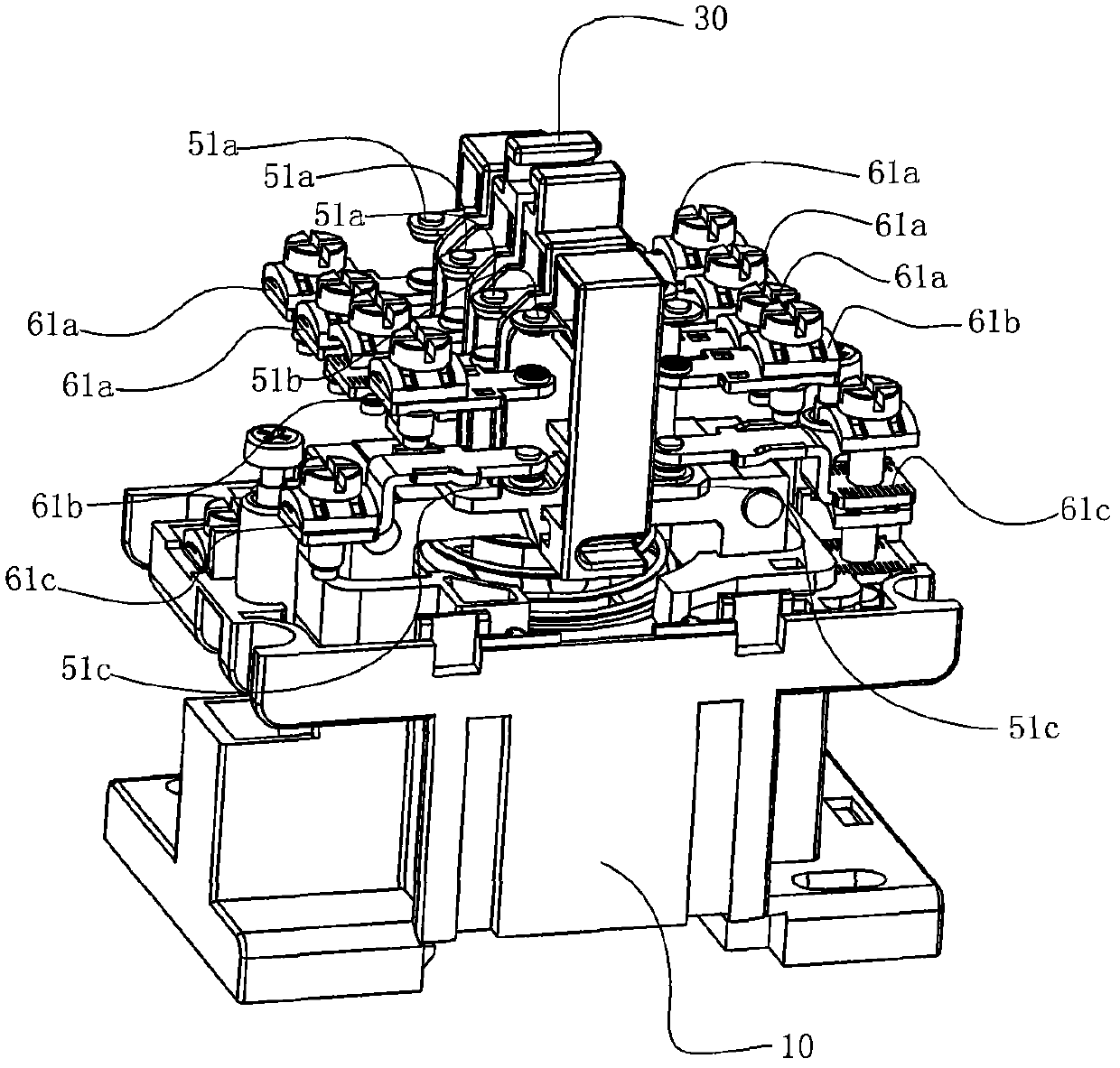 Contactor with multi-group contact units