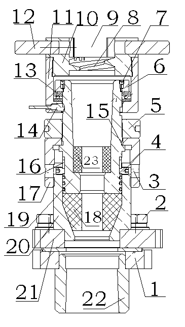 Efficient energy-saving environment-friendly mechanical sealing device