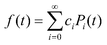 Transmission line extraction method based on Chebyshev polynomial descriptor